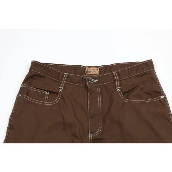 Vintage 90s Kikwear Mens 34x30 Faded Wide Leg Bell Bottoms Dance